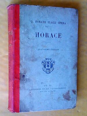 Seller image for Q. Horatii Flacci Opera, quatrime dition for sale by Claudine Bouvier