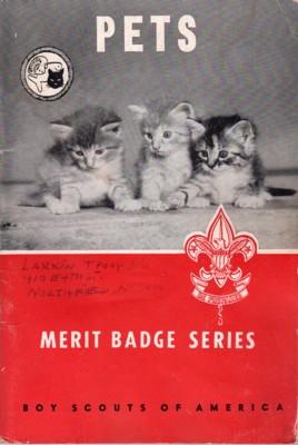 PETS. Boy Scouts Merit Badge Series #3281