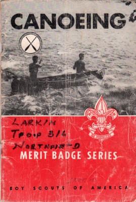 CANOEING. Boy Scouts Merit Badge Series #3811