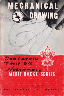 MECHANICAL DRAWING. Boy Scouts Merit Badge Series #3351