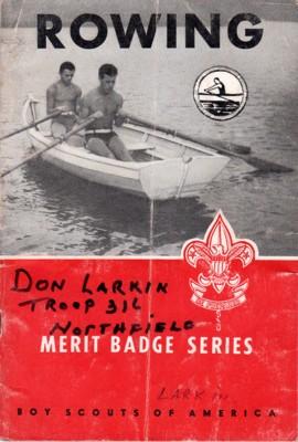 ROWING. Boy Scouts Merit Badge Series #3392