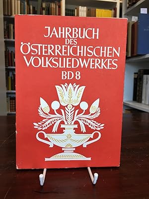 Bild des Verkufers fr Jahrbuch des sterreichischen Volksliedwerkes, Band 8. Hrsg. vom sterreichischen Volksliederwerk. zum Verkauf von Antiquariat Seibold