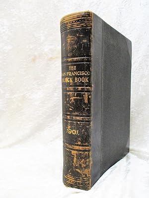 1901 Original SAN FRANCISCO BLOCK BOOK over 700 MAPS of LOTS, BLOCKS, PARCELS Real Estate of Miss...