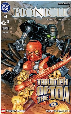 Immagine del venditore per BIONICLE: Triumph of the Toa (#3) venduto da Bookshop Baltimore