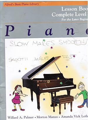 Imagen del vendedor de Piano Lesson Book: Complete Level 1, for the Later Beginner a la venta por Bookshop Baltimore