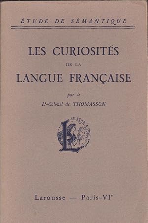 Les Curiosités de la Langue Francaise