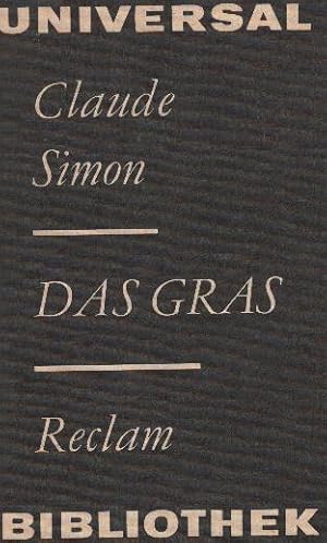 Bild des Verkufers fr Das Gras : Roman zum Verkauf von bcher-stapel