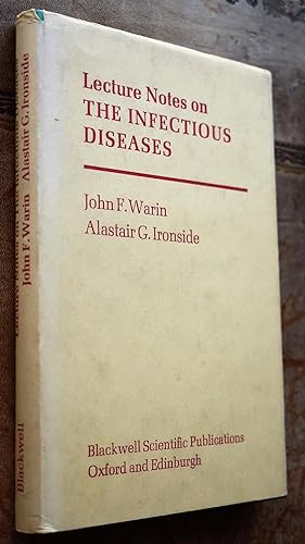 Bild des Verkufers fr Lecture Notes On The Infectious Diseases zum Verkauf von Dodman Books