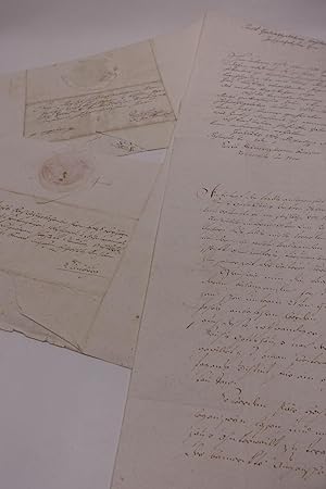Vier Briefe des in Günzburg residierenden Landvogts von Burgau an Joseph Carl Freiherr von Vöhlin...