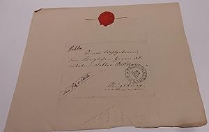 Signierter Brief (von Schreiberhand) des Politikers Adam von Aretin (1769-1822), bayerischer Gesa...
