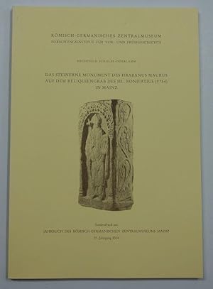 Imagen del vendedor de Das steinerne Monument des Hrabanus Mauris auf dem Reliquiengrab des Hl. Bonifatius (+754) in Mainz. a la venta por Antiquariat Martin Barbian & Grund GbR