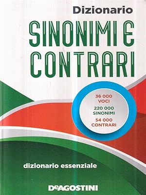 Immagine del venditore per Dizionario sinonimi e contrari venduto da Librodifaccia