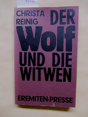 Der Wolf und die Witwen. Erzählungen & Essays. ("Broschur", 101)