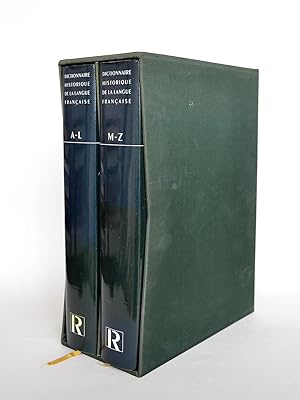 Dictionnaire Historique De La Langue Française (2 Volumes - Complet)