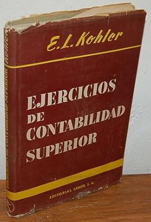 Imagen del vendedor de EJERCICIOS DE CONTABILIDAD SUPERIOR a la venta por EL RINCN ESCRITO