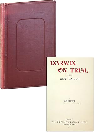 Imagen del vendedor de Darwin on Trial at the Old Bailey [with] Judicial Scandals and Errors a la venta por Lorne Bair Rare Books, ABAA