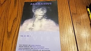 Seller image for Parnassus: Poetry In Review, Vol 26, No 1 for sale by Whitehorse Books