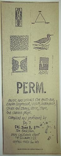 Perm. 1979 Performance Flyer