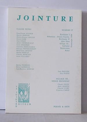 Jointure poésie & arts Numéro 57