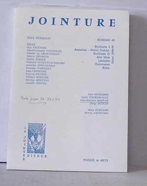 Jointure poésie & arts Numéro 60