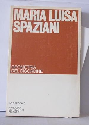 Immagine del venditore per Geometria del disordone venduto da Librairie Albert-Etienne