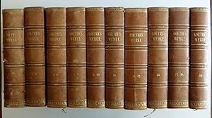 Goethe's sämmtliche Werke in dreißig Bänden. Vollständige, neugeordnete Ausgabe. Bände1, 2, 3, 4,...