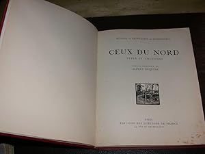 Seller image for Ceux du Nord Types et coutumes for sale by Hairion Thibault