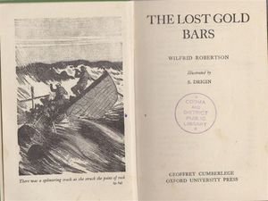 Bild des Verkufers fr The Lost Gold Bars zum Verkauf von WeBuyBooks
