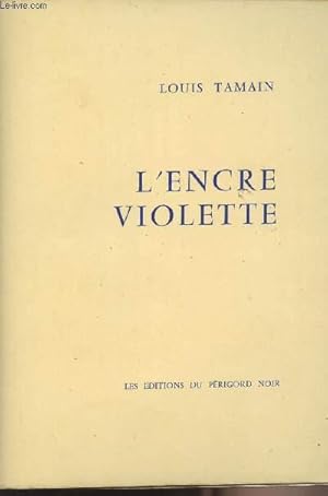 Bild des Verkufers fr L'encre violente zum Verkauf von Le-Livre