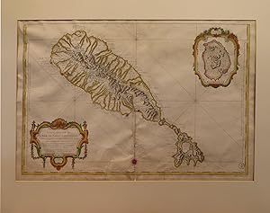 Carte Reduite de l'Isle de Saint Christophe dressee au Depost des Cartes Plans et Journaux de la ...