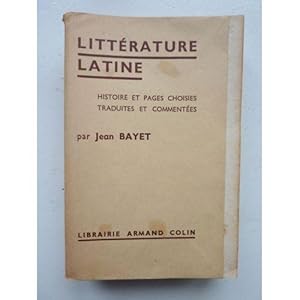 Seller image for Littrature latine - for sale by Des livres et nous