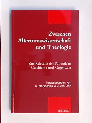 Bild des Verkufers fr Zwischen Altertumswissenschaft und Theologie : zur Relevanz der Patristik in Geschichte und Gegenwart. Studien der Patristischen Arbeitsgemeinschaft ; 6. zum Verkauf von Wissenschaftliches Antiquariat Zorn