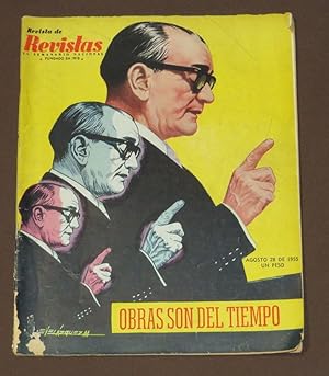 Bild des Verkufers fr Revista de Revistas. El Semanario nacional. Agosto 28 de 1955. zum Verkauf von Librera Urbe