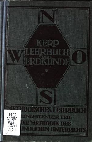 Seller image for Die Methodik des erdkundlichen Unterrichts. Medthodisches Lehrbuch einer begrnden-vergleichenden Erdkunde. for sale by books4less (Versandantiquariat Petra Gros GmbH & Co. KG)