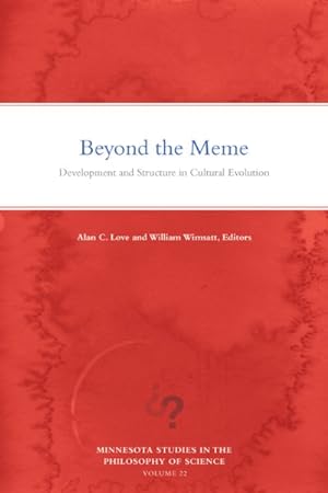 Imagen del vendedor de Beyond the Meme : Development and Structure in Cultural Evolution a la venta por GreatBookPrices