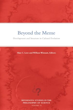 Imagen del vendedor de Beyond the Meme : Development and Structure in Cultural Evolution a la venta por GreatBookPrices