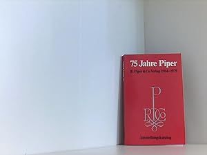 75 Jahre Piper, Ausstellungskatalog