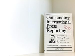 1928-1945: Pulitzer Prize Winning Articles in Foreign Correspondence (OUTSTANDING INTERNATIONAL P...