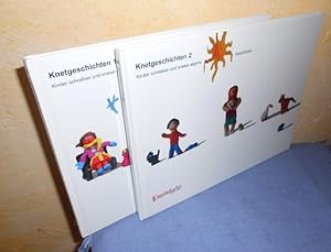 Knetgeschichten Kinder schreiben und kneten eigene Geschichten (2 Bücher)