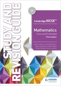 Image du vendeur pour Cambridge Igcse Mathematics Core And Extended Study And Revision Guide 3rd Edition mis en vente par GreatBookPrices