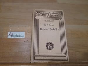 Seller image for Affen und Halbaffen. A. E. Brehm. Hrsg. von Carl W. Neumann / Reclams Universal Bibliothek ; Nr 6402/6403 for sale by Antiquariat im Kaiserviertel | Wimbauer Buchversand