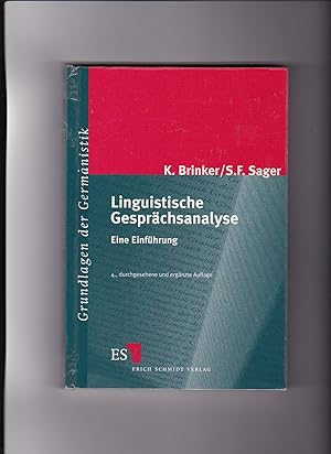 Seller image for Brinker, Sager, Linguistische Gesprächsanalyse for sale by sonntago DE