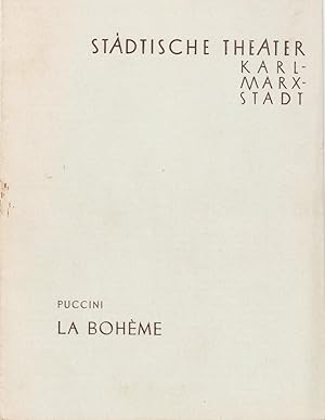 Image du vendeur pour Programmheft Giacomo Puccini: LA BOHEME Premiere 1. Mrz 1958 Spielzeit 1957 / 58 mis en vente par Programmhefte24 Schauspiel und Musiktheater der letzten 150 Jahre