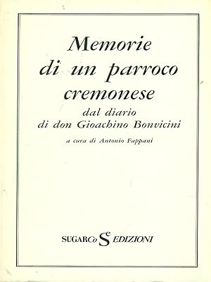 Seller image for Memorie di un parroco cremonese for sale by Librodifaccia