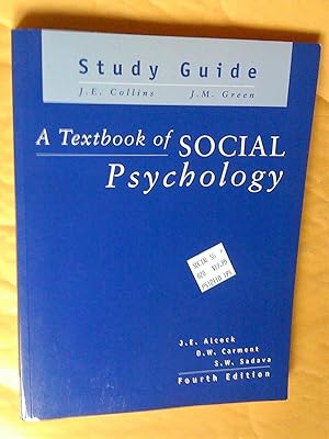 Seller image for A Textbook of Social Psychology; with Study Guide for sale by Livresse