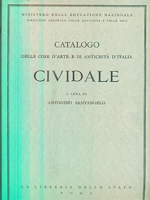 Immagine del venditore per Catalogo delle cose d'arte e di antichita' d'Italia. Cividade venduto da Librodifaccia