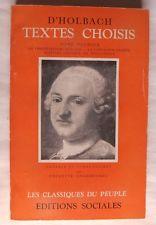 Seller image for Textes choisis tome I - for sale by Des livres et nous