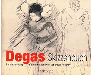Bild des Verkufers fr Degas Skizzenbuch. Mit einem Nachwort von David Hockney. zum Verkauf von terrahe.oswald