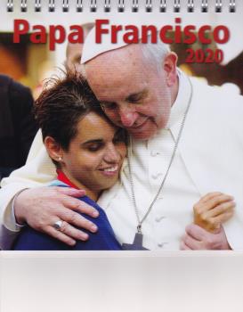 Calendario mesa papa francisco 2020