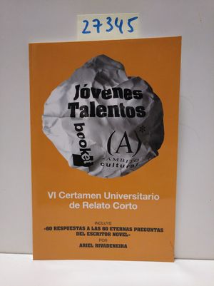 Immagine del venditore per VI CERTAMEN UNIVERSITARIO DE RELATO CORTO venduto da Librera Circus